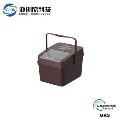 Customized Cold/Hot Runner Plastic Injection Molding Parts with tea residue bucket