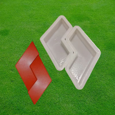 Nouveau Cabros pavage blocs de pierre moule série de géométrie réutilisable préfabriqué pour la dalle de béton entrelacement de pavé en plastique Path Ma
